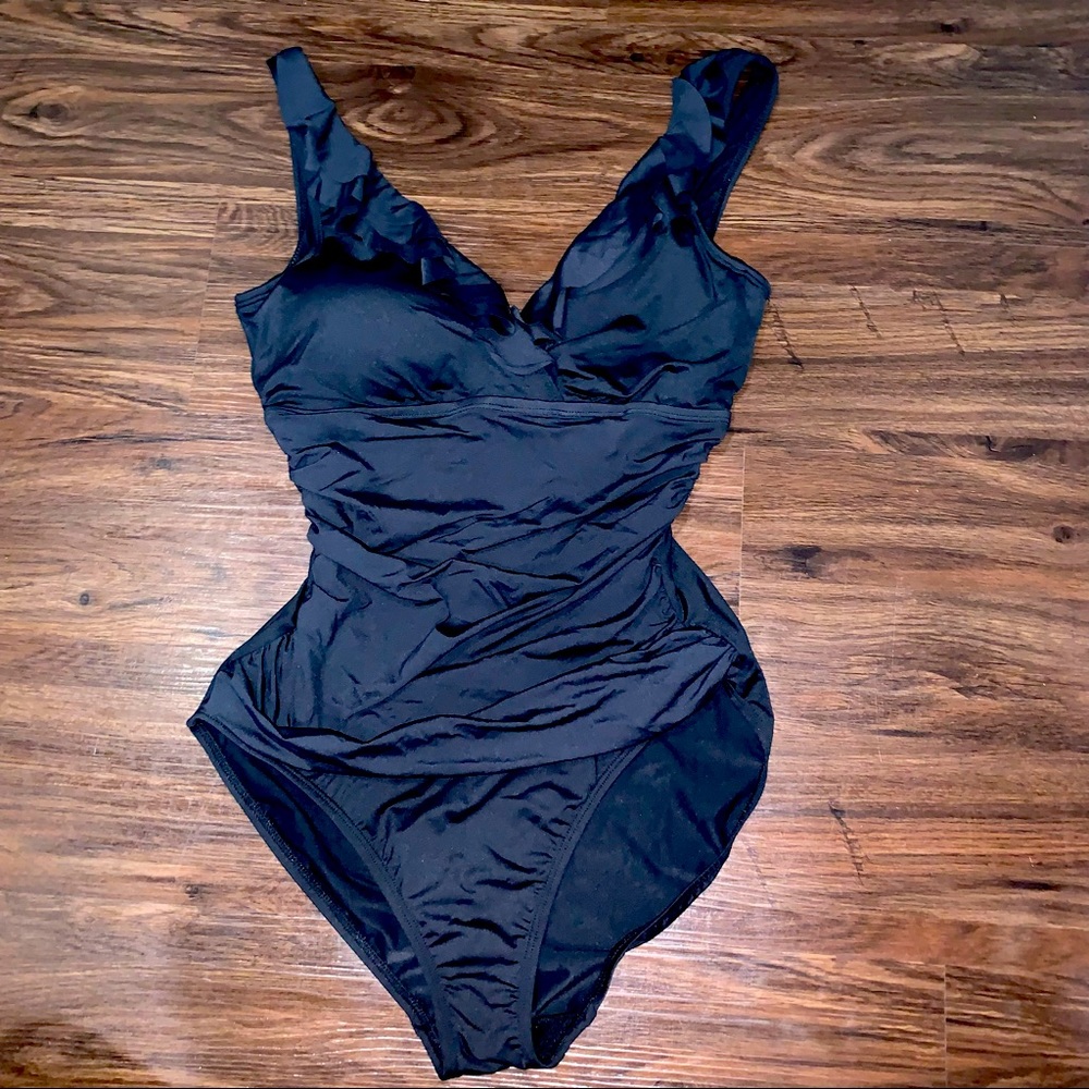 Ralph Lauren Black One-piece Swimsuit